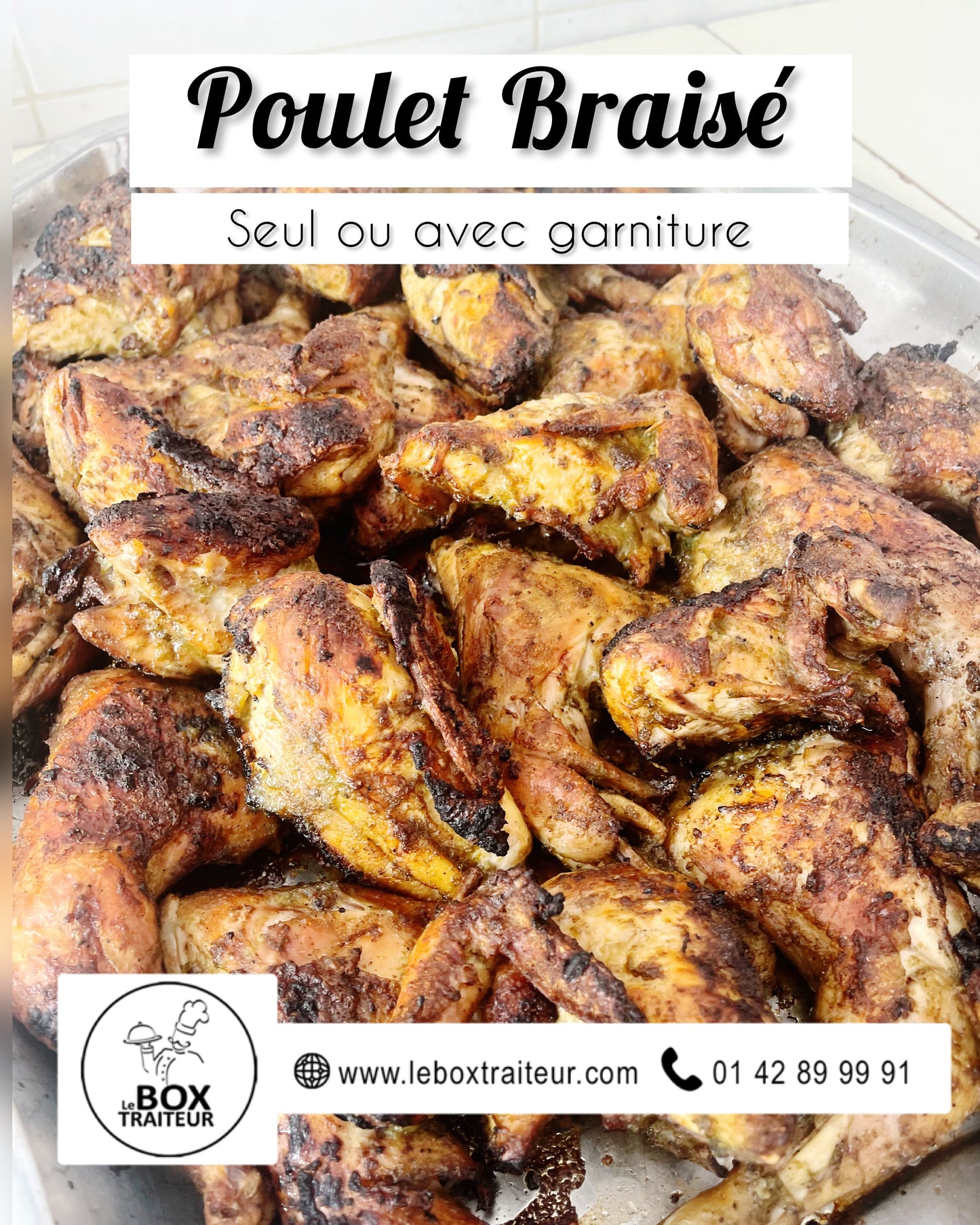 Poulet Braisé entier