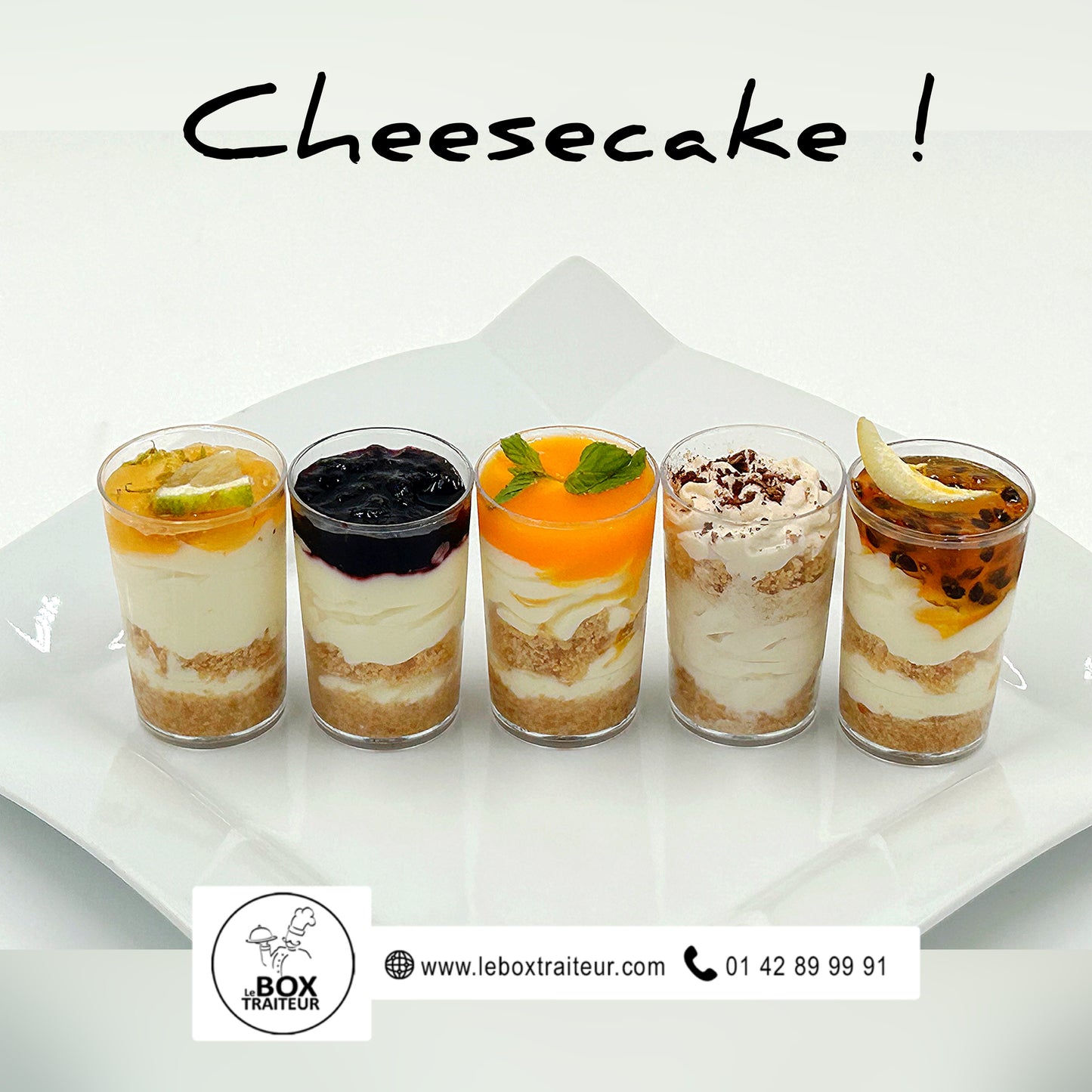 Cheesecake ( lot de 20)