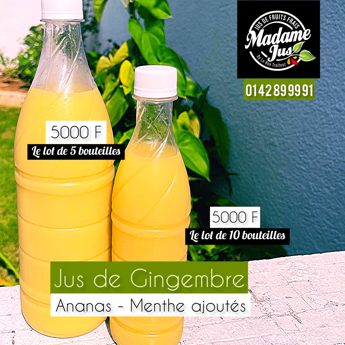 Jus de gingembre