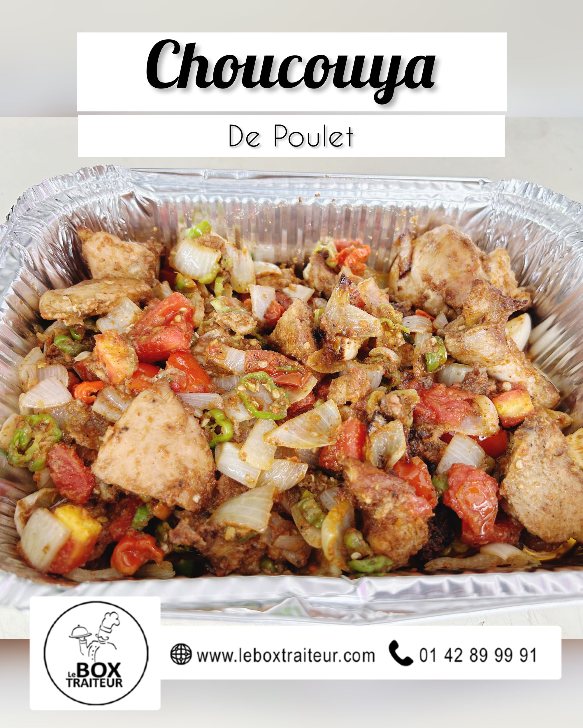 Poulet Choucouya 8 parts