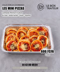 Mini pizzas - lot de 10