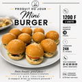 Mini Burger - lot de 10