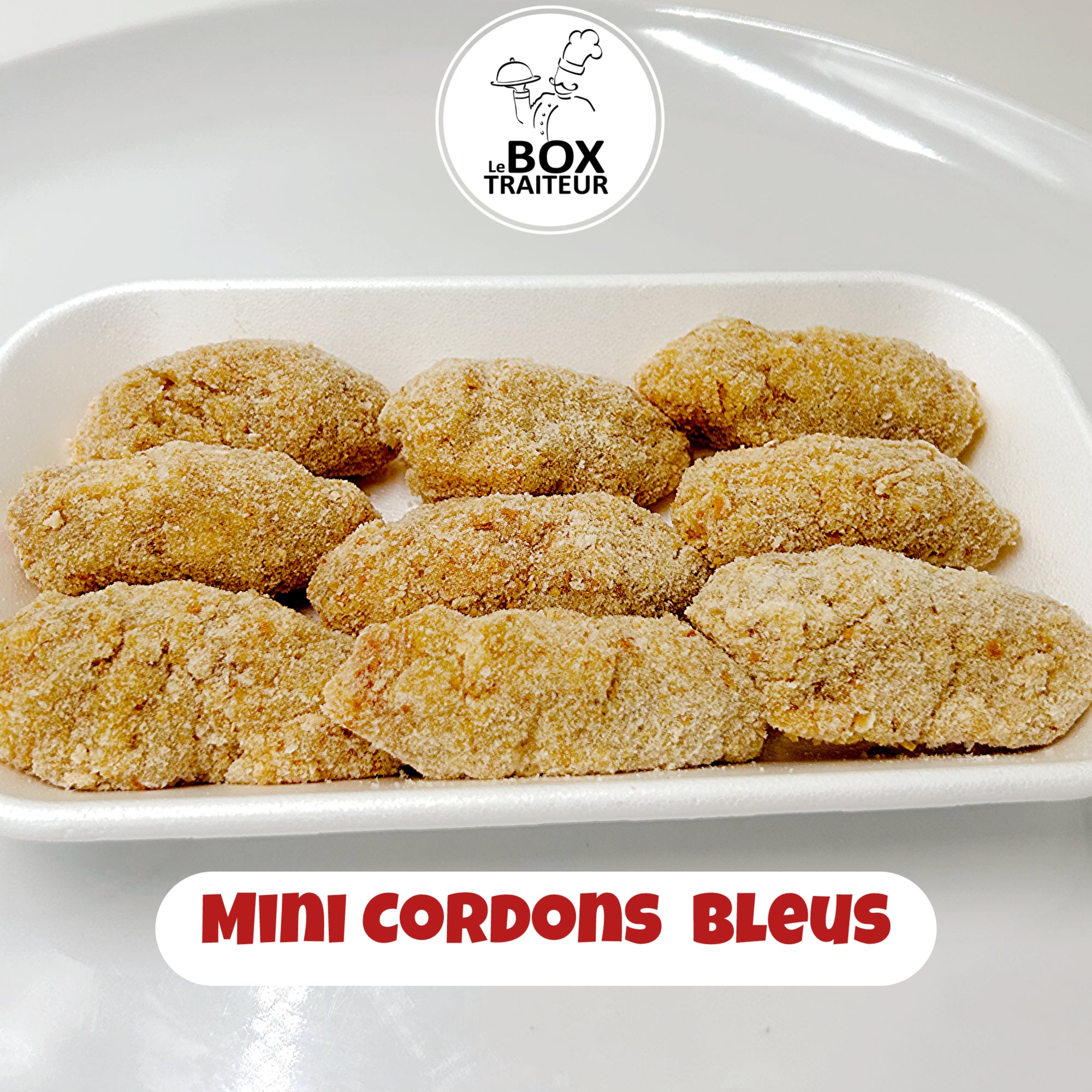 Mini cordons bleus - prêts à cuire