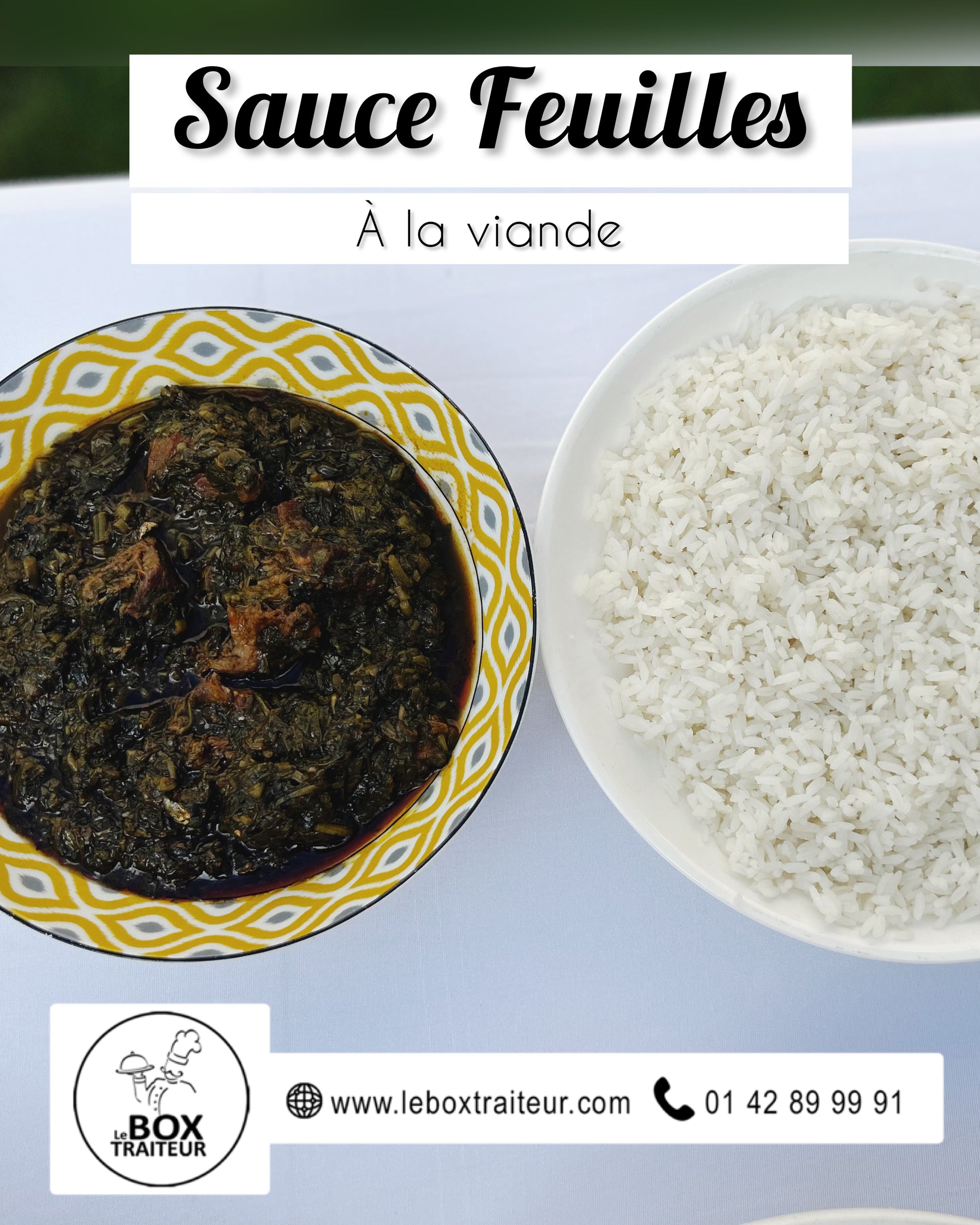 Sauce feuilles ( 5 parts)
