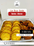 Duo Salé : Quiches/Ailerons