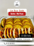 Duo Salé : Quiches/pizzas