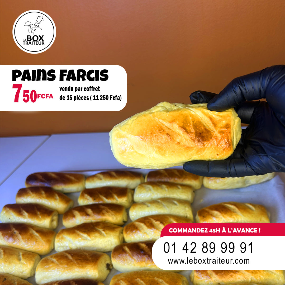 Pain farcis ( lot de 15)