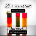 Bar à Cocktail - Formule Supérieure 100