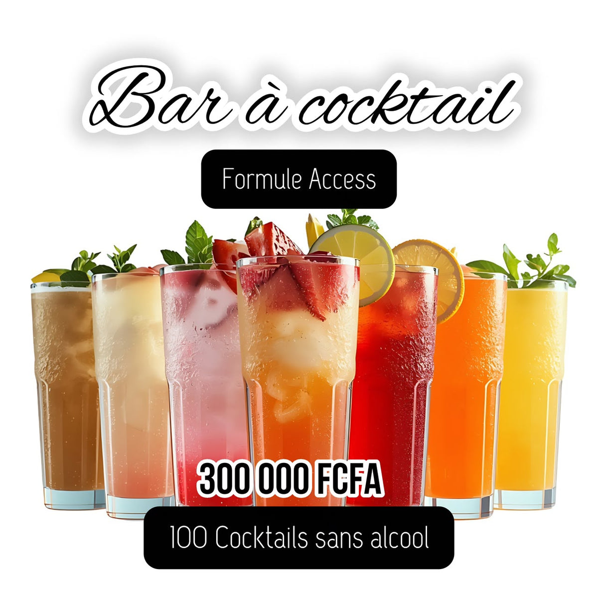 Bar à Cocktail - Formule Access 100