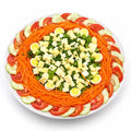 Salade fromages & Crudités  - Plateau de  5 parts