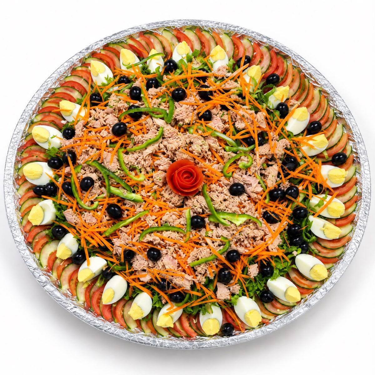 Salade niçoise  - Plateau de 5 parts