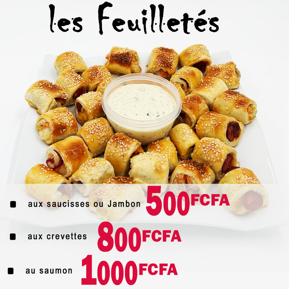 Feuilletés ( lot de 10)