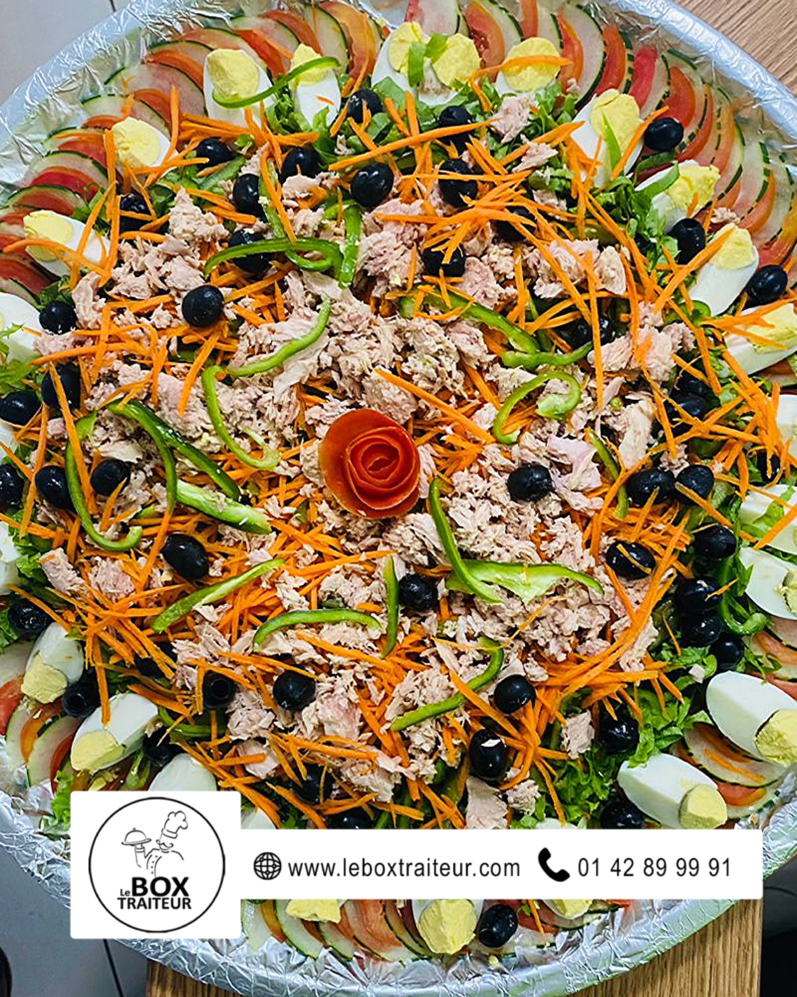 Plateau Salade Niçoice 05 parts