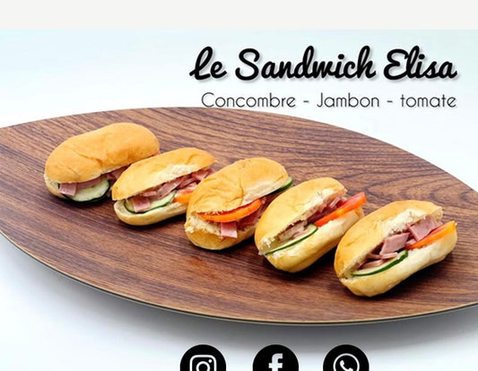 Mini sandwich Elisa- lot de 5