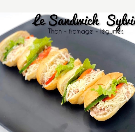 Mini sandwich Sylvie- lot de 5