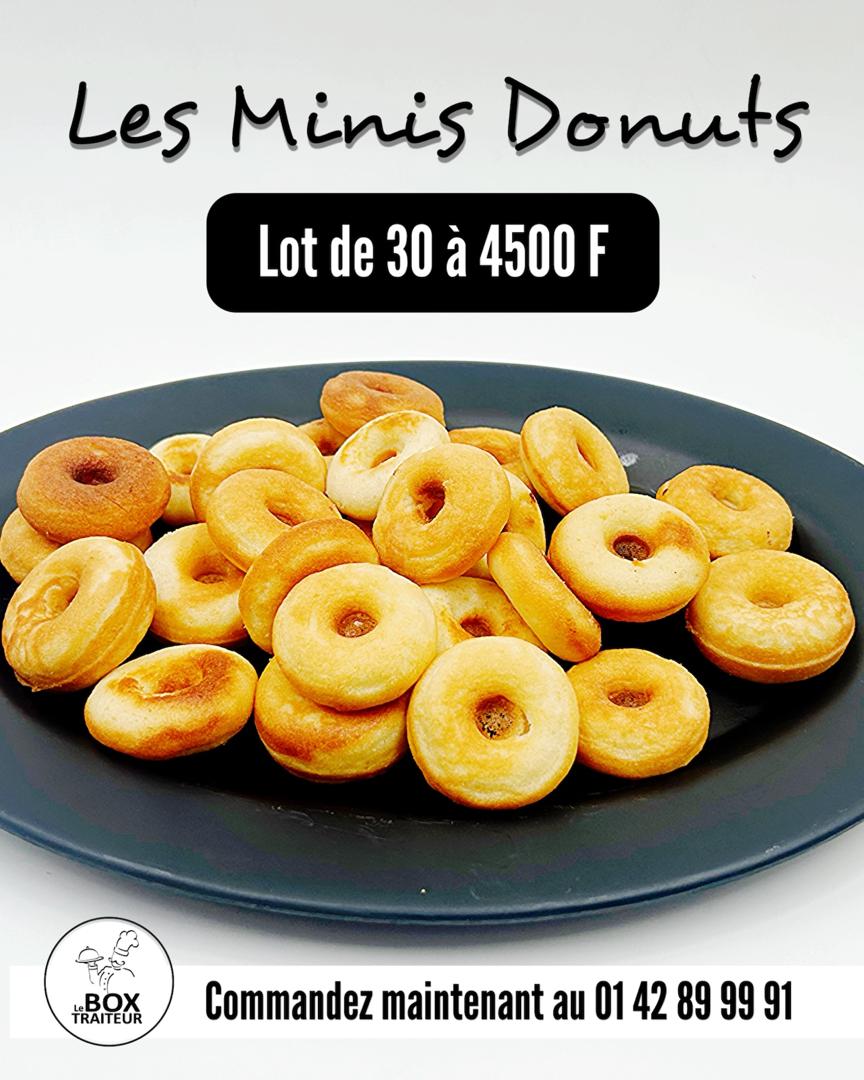 Mini Donuts - 30 pcs